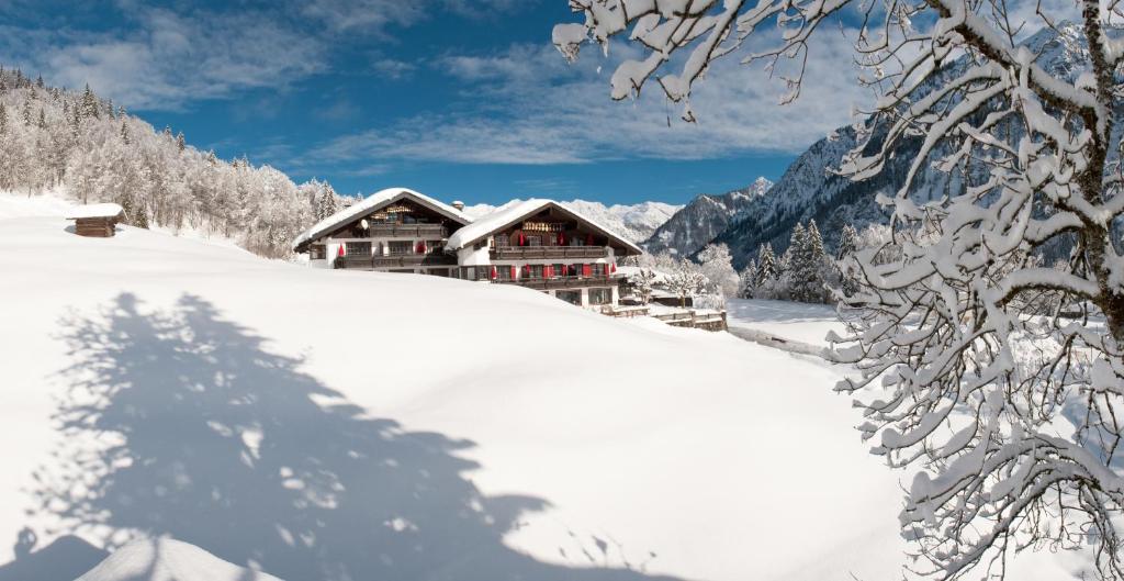 Alpengasthof Hotel Schwand Oberstdorf Bagian luar foto